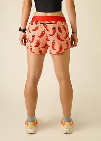 ChicknLegs Women's Chase Pack Chilis Split Shorts 1.5