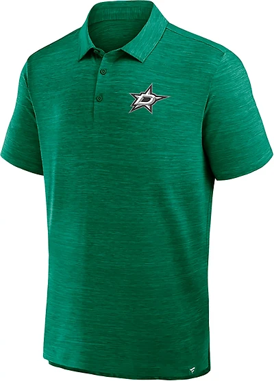 Fanatics Men's Dallas Stars Boarding Clutch Poly Polo