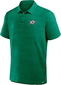 Fanatics Men's Dallas Stars Boarding Clutch Poly Polo