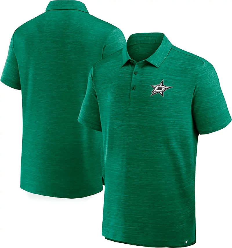 Fanatics Men's Dallas Stars Boarding Clutch Poly Polo