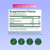 Bloom Nutrition Creatine Gummies - 36 ct