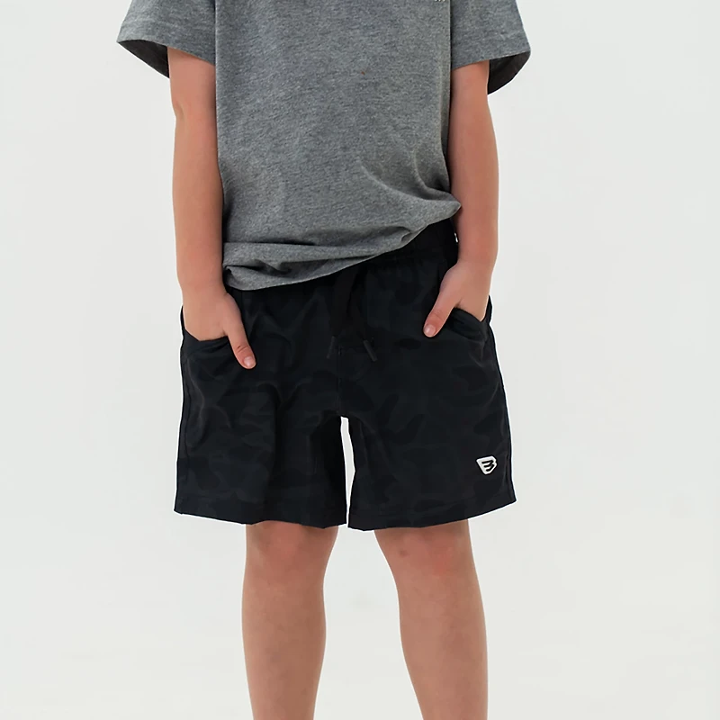 BURLEBO Toddler Boys' Athletic Shorts