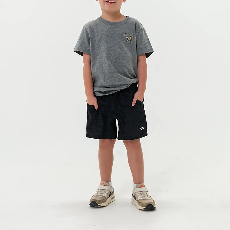 BURLEBO Toddler Boys' Athletic Shorts