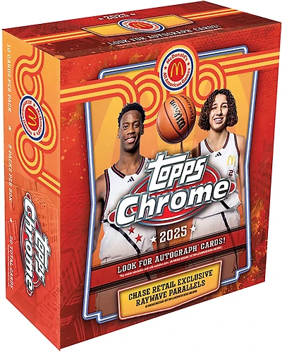 Topps 2025 McDonald's All American Chrome Mega Box