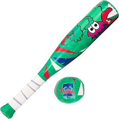 Franklin Sports MLB Philadelphia Phillies Mini Mascot Bat and Ball Set