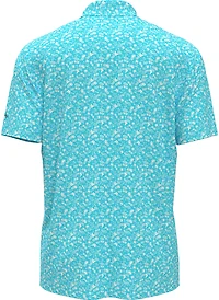 Callaway Boys' Tropical Music Allover Print Polo Shirt
