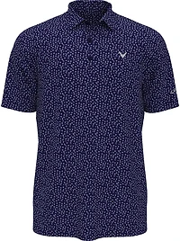 Callaway Boys' Nautical Allover Print Polo Shirt