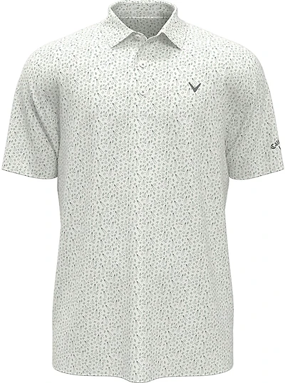 Callaway Boys' Nautical Allover Print Polo Shirt