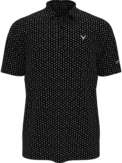 Callaway Boys' Camo Plane Allover Print Polo Shirt