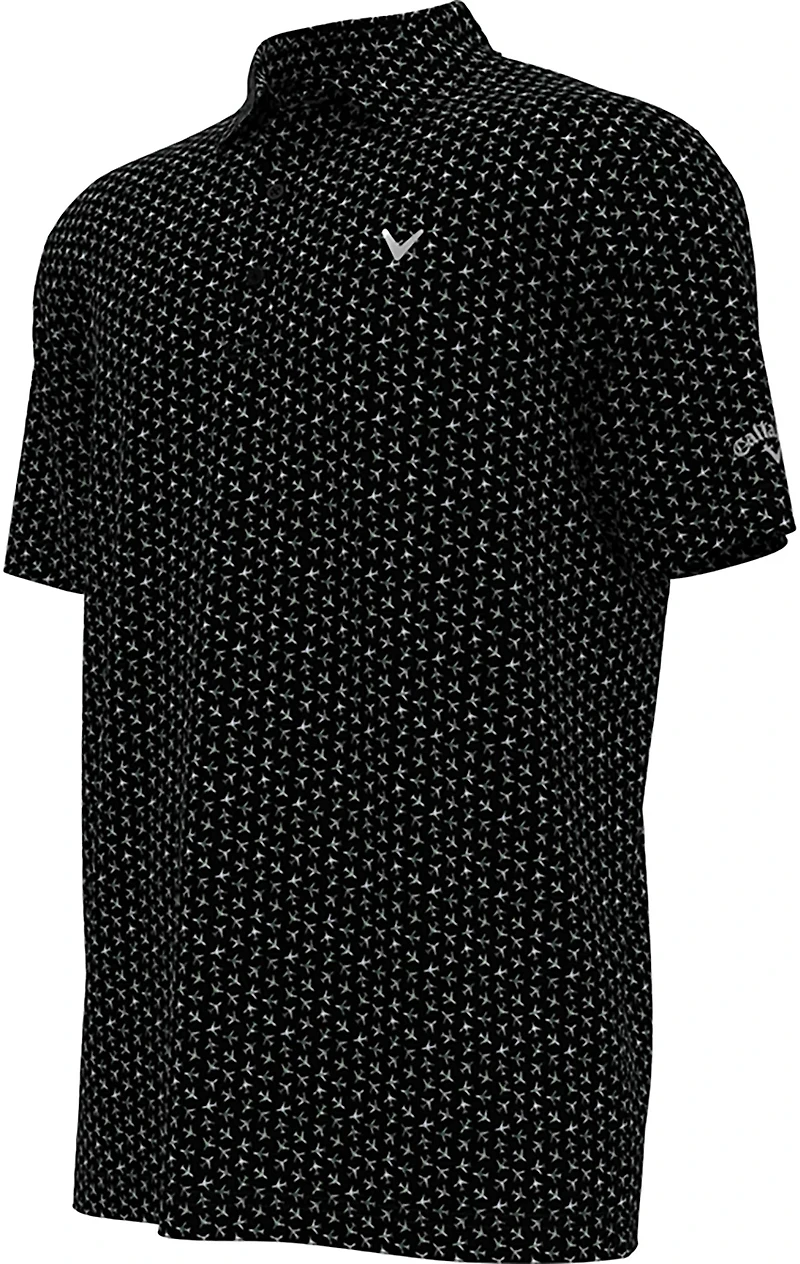 Callaway Boys' Camo Plane Allover Print Polo Shirt