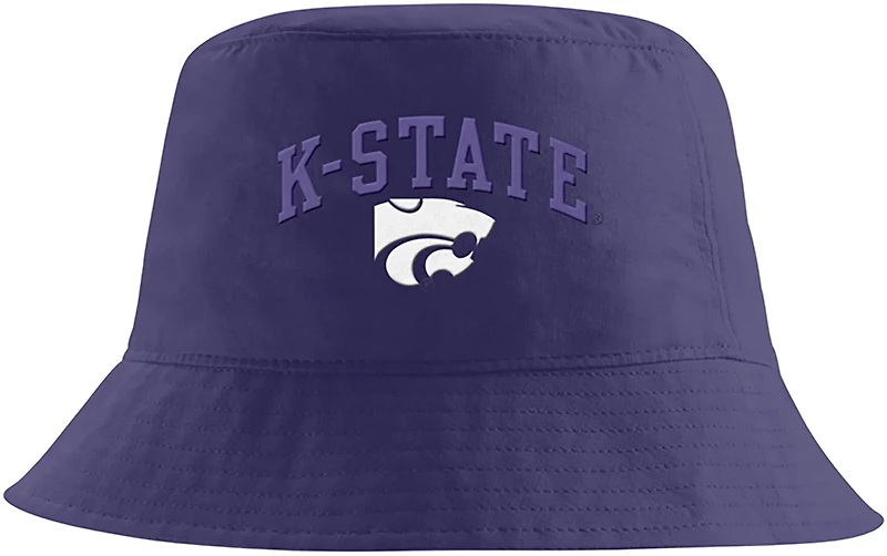 Nike Adults' Kansas State University Arch Logo Apex Bucket Hat
