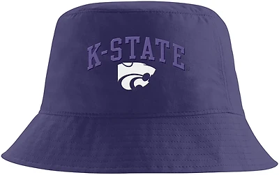 Nike Adults' Kansas State University Arch Logo Apex Bucket Hat
