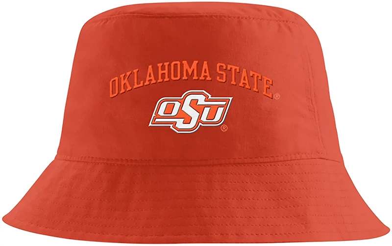 Nike Adults' Oklahoma State University Arch Over Logo Apex Bucket Hat
