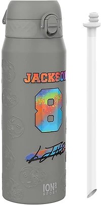 ION8 Baltimore Ravens Lamar Jackson Signature 24 oz Thermal Steel Water Bottle