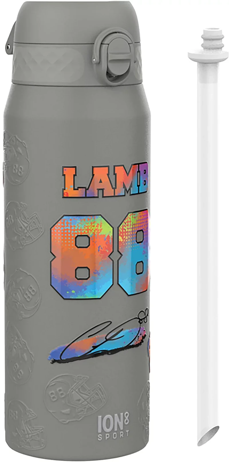 ION8 Dallas Cowboys CeeDee Lamb Signature 24 oz Thermal Steel Water Bottle