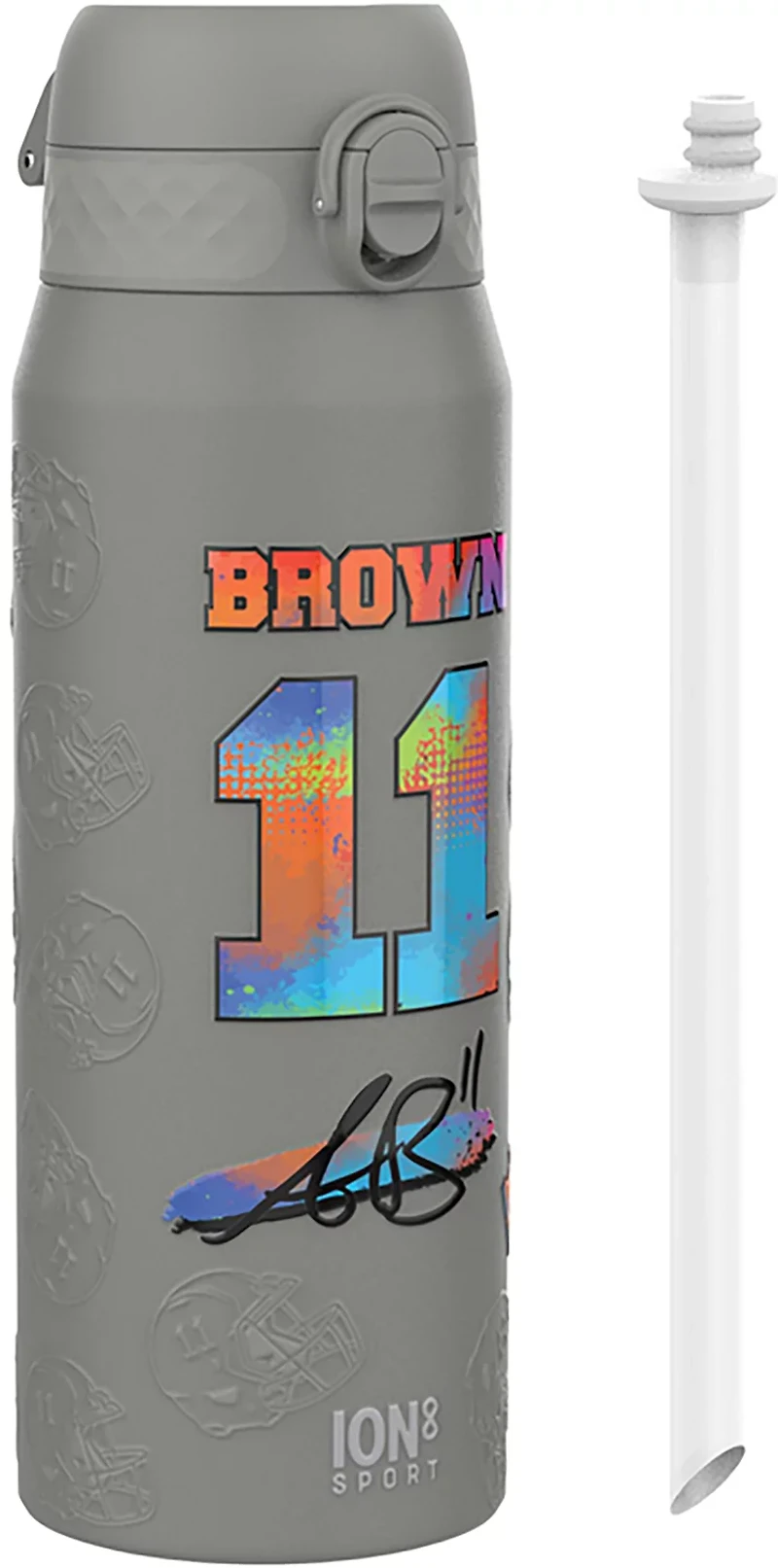 ION8 Philadelphia Eagles A.J. Brown Signature 24 oz Thermal Steel Water Bottle