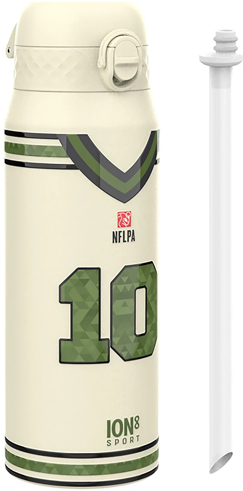 ION8 New England Patriots Drake Maye Icon 24 oz Thermal Steel Water Bottle