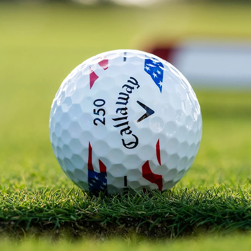 Callaway 2026 Chrome Soft USA Stripe Golf Balls 12-pack