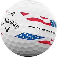 Callaway 2026 Chrome Tour X USA Stripe Golf Balls 12-pack