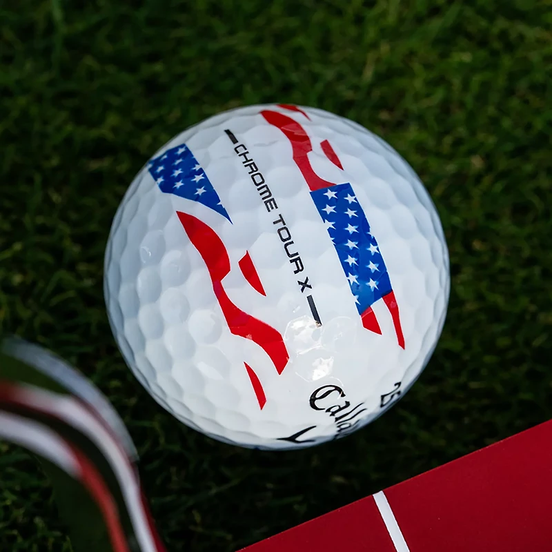 Callaway 2026 Chrome Tour X USA Stripe Golf Balls 12-pack
