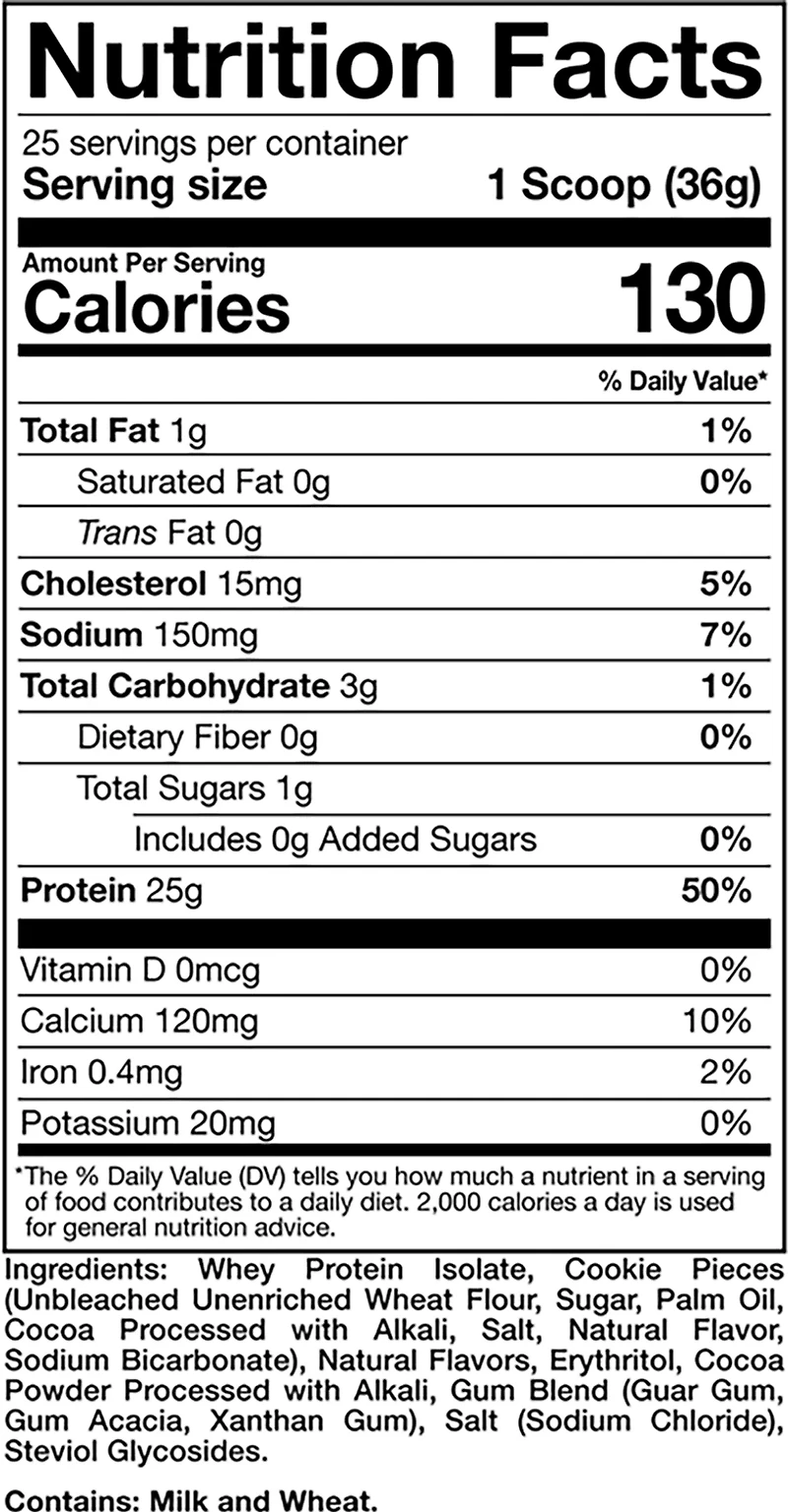 RAW CBUM Series 1.7 lb Isolate Protein - 25 servings