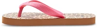 O'Rageous Girls' Cheetah Print Flip Flops