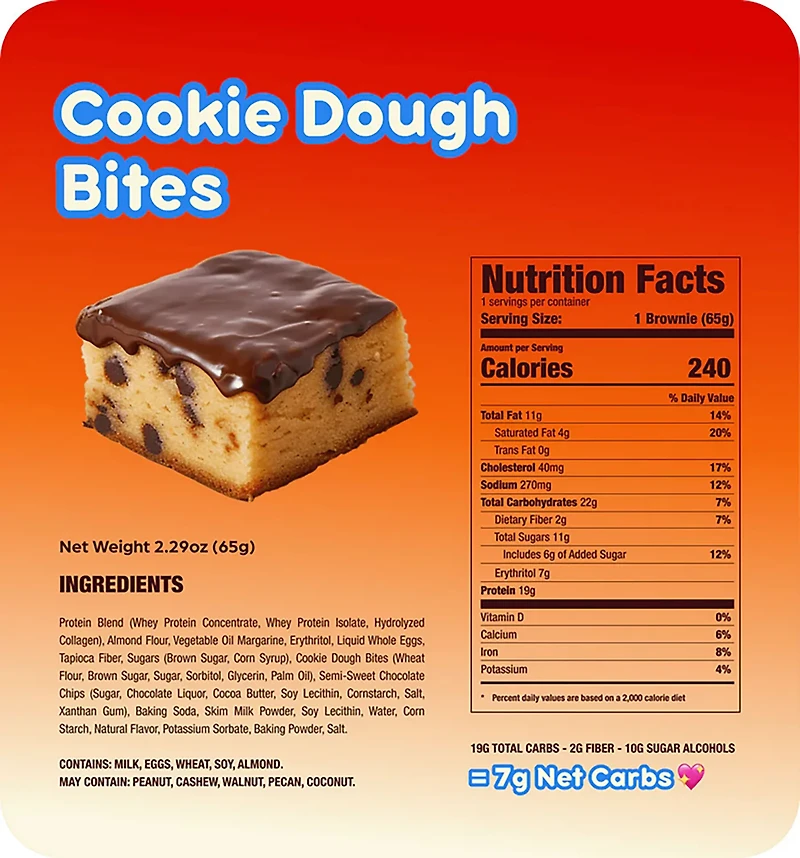 Alpha Prime Bites Brownies - 1-Pack