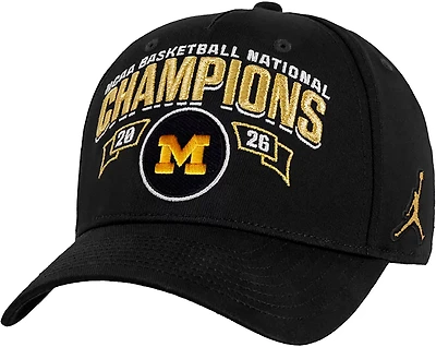 Jordan Men's Michigan Wolverines 2026 March Madness Men's Basketball National Champions Locker Room Rise Cap