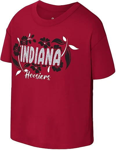 Colosseum Athletics Toddlers' Indiana University Grace Graphic T-shirt