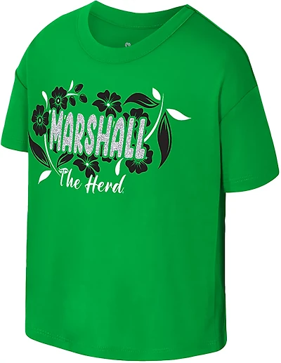 Colosseum Athletics Toddlers' Marshall University Grace Graphic T-shirt