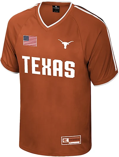 Colosseum Athletics Men's University of Texas Soccer Jersey
