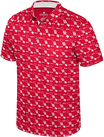Colosseum Athletics Men's University of Houston Truthsayer Polo Shirt