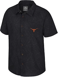 Colosseum Athletics Men's University of Texas Duncan Button Down Camp Shirt