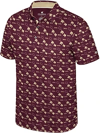 Colosseum Athletics Men's Texas State University Truthsayer Polo Shirt