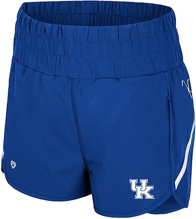 Colosseum Athletics Women's University of Kentucky Levitation High Waist Shorts 2.5