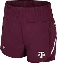Colosseum Athletics Women's Texas A&M University Levitation High Waist Shorts 2.5