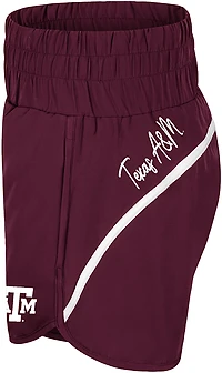 Colosseum Athletics Women's Texas A&M University Levitation High Waist Shorts 2.5