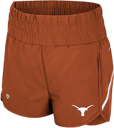 Colosseum Athletics Women's University of Texas Levitation High Waist Shorts 2.5