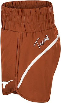 Colosseum Athletics Women's University of Texas Levitation High Waist Shorts 2.5