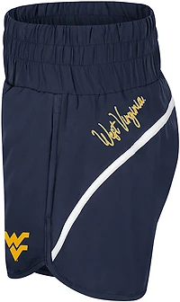 Colosseum Athletics Women's West Virginia University Levitation High Waist Shorts 2.5