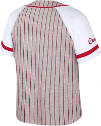 Colosseum Athletics Women's University of Houston This Feeling Baseball Stripe Knit Top
