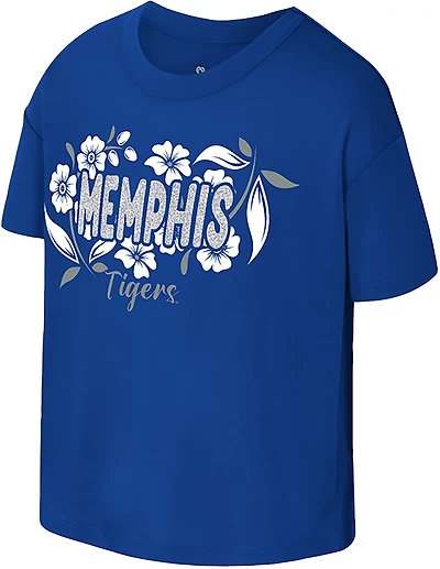 Colosseum Athletics Toddlers' University of Memphis Grace Graphic T-shirt