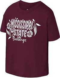 Colosseum Athletics Toddlers' Mississippi State University Grace Graphic T-shirt