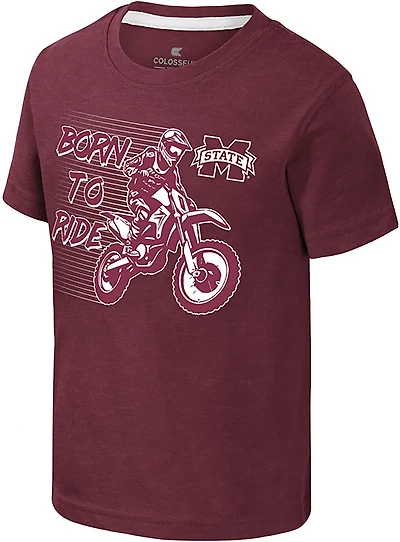 Colosseum Athletics Toddlers' Mississippi State University Slashblade Graphic T-shirt