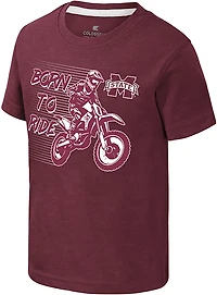 Colosseum Athletics Toddlers' Mississippi State University Slashblade Graphic T-shirt