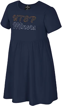 Colosseum Athletics Girls' University of Texas at San Antonio Riley Ribbed Dress
