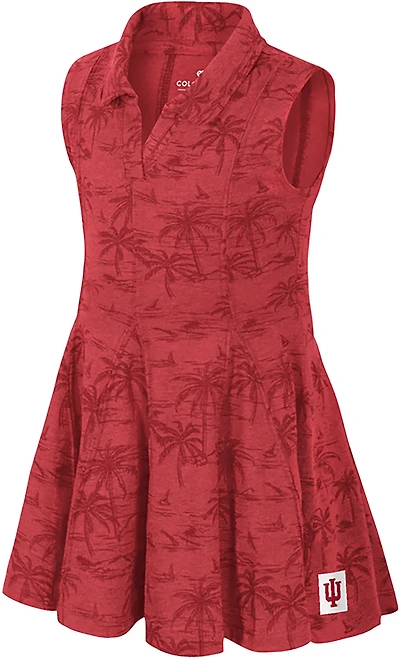 Colosseum Athletics Toddler Girls' Indiana University Joy Polo Dress