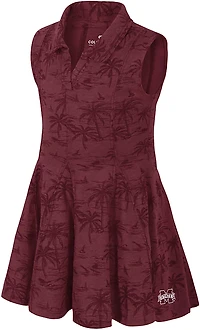 Colosseum Athletics Toddler Girls' Mississippi State University Joy Polo Dress