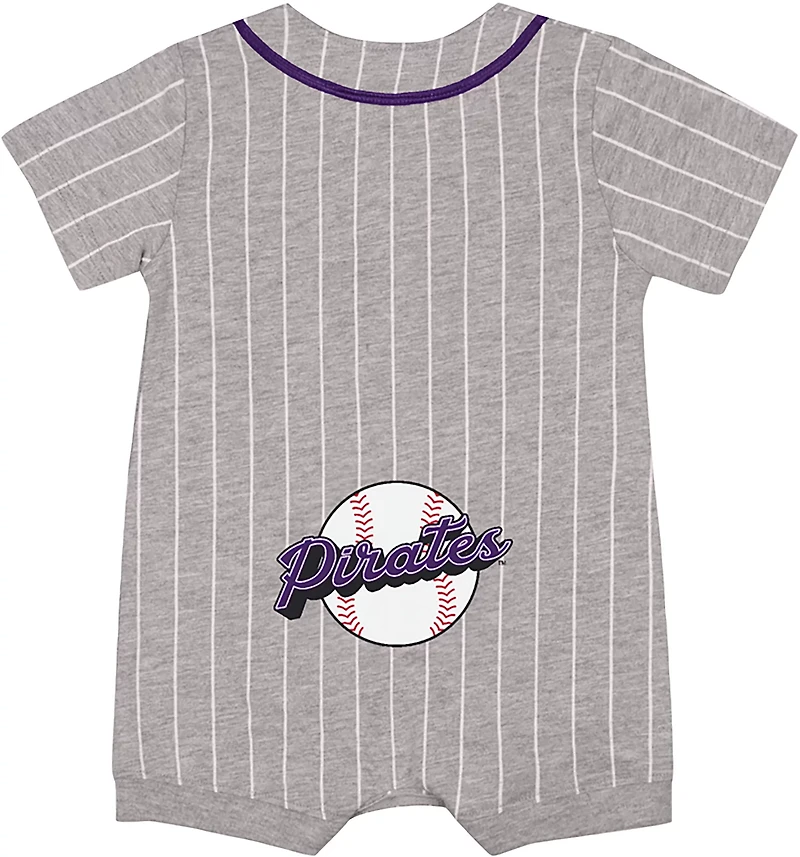 Colosseum Athletics Infants' East Carolina University Fire Hawks Baseball Romper