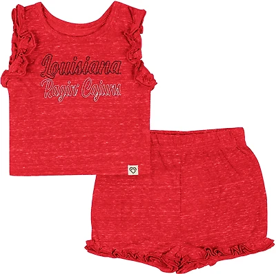 Colosseum Athletics Infants' University of Louisiana at Lafayette Nostalgia Tank Top and Shorts Set